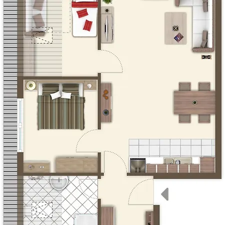 Sieltrift 4-12 Apartmán *